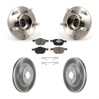 Kit de plaquettes de Rotor de frein enduites d'assemblage de roulement de moyeu avant pour Volvo S40 C30 V50 C7
