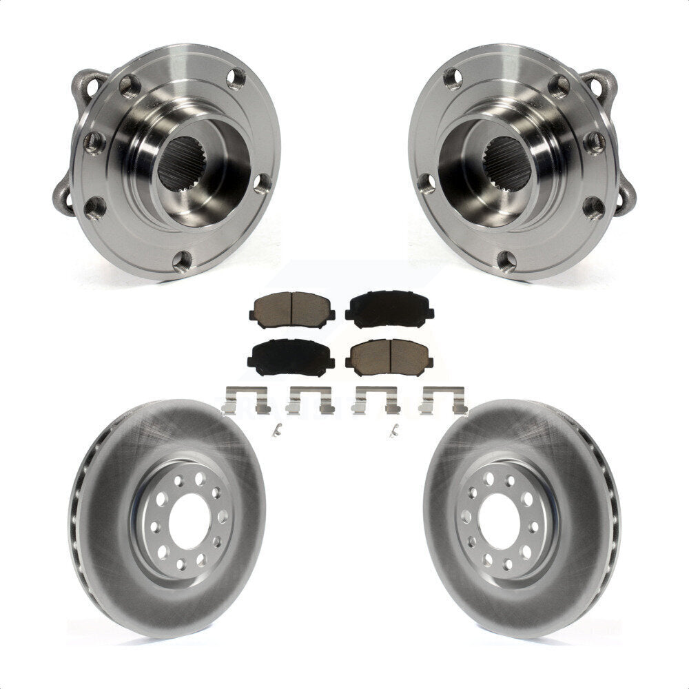 Kit de plaquettes de Rotor de frein, ensemble de roulements de moyeu avant, pour Chrysler 200 Dodge Dar