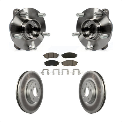 Kit de plaquettes de Rotor de frein enduit de roulement de moyeu avant, pour INFINITI G37 EX35 G35 QX50 QX7