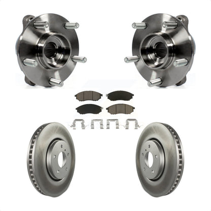 Kit de plaquettes de rotor de frein, ensemble de roulements de moyeu avant, pour INFINITI FX35 FX37 FX4