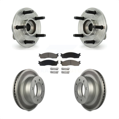 Kit de plaquettes de Rotor de frein, roulement de moyeu avant, pour Dodge Ram 1500 avec roue à 5 écrous