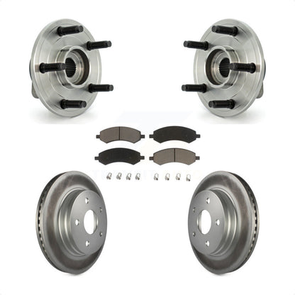 Kit de plaquettes de Rotor de frein, roulement de moyeu avant, pour Dodge Ram 1500 avec roue à 5 écrous