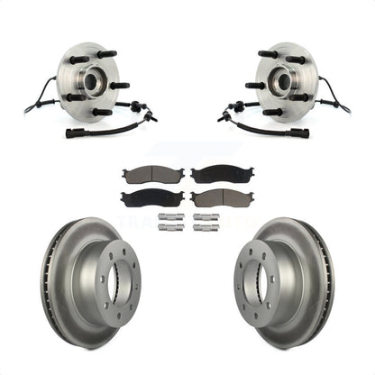 Kit de plaquettes de Rotor de frein, roulement de moyeu avant, pour Dodge Ram 1500 avec roue à 5 écrous