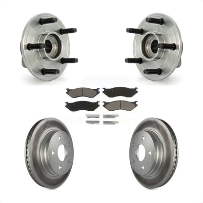 Kit de plaquettes de Rotor de frein, roulement de moyeu avant, pour Dodge Ram 1500 avec roue à 5 écrous