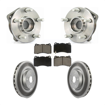 Kit de Rotor et plaquettes de frein revêtus de roulement de moyeu avant, pour Subaru WRX Limited Bas 2014