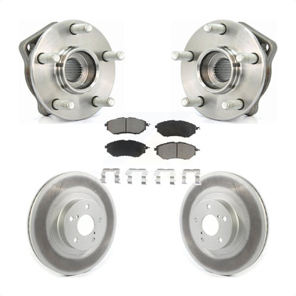 Kit de plaquettes de Rotor de frein, roulement de moyeu avant, pour Subaru Legacy 3.0 R 09 R avec 3.0