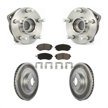 Kit de plaquettes de Rotor de frein à disque enduit de roulement de moyeu avant pour Subaru Outback Legac 2005