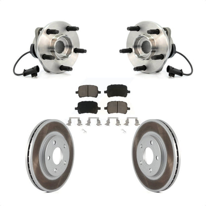 Kit de Rotor et de plaquettes de frein revêtus de roulement de moyeu avant, pour Chevrolet Malibu Pontiac G