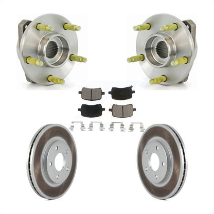 Kit de plaquettes de Rotor de frein à disque enduit d'assemblage de roulement de moyeu avant pour Chevrolet Malib