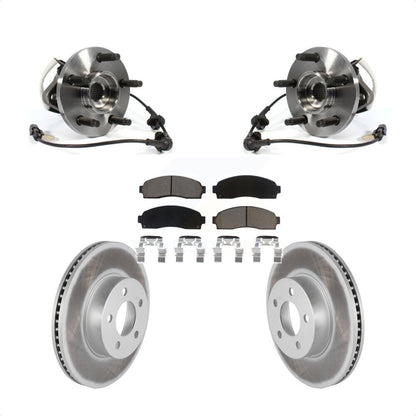 Kit de Rotor et de plaquettes de frein enduits de roulement de moyeu avant, pour Ford Ranger Mazda B4000 4W