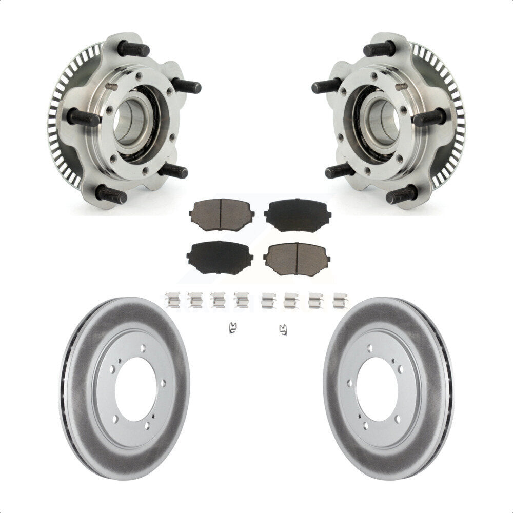 Kit de plaquettes de Rotor de frein, ensemble de roulements de moyeu avant, pour Suzuki Grand Vitara XL-
