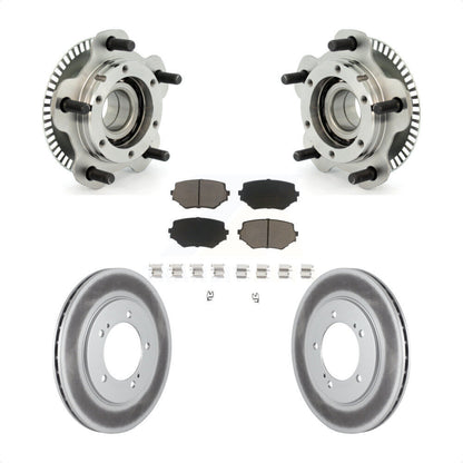 Kit de plaquettes de Rotor de frein, ensemble de roulements de moyeu avant, pour Suzuki Grand Vitara XL-