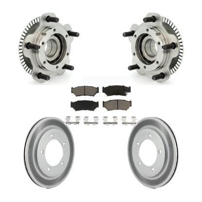 Kit de plaquettes de Rotor de frein enduit de roulement de moyeu avant, pour Chevrolet Tracker Suzuki Vitar
