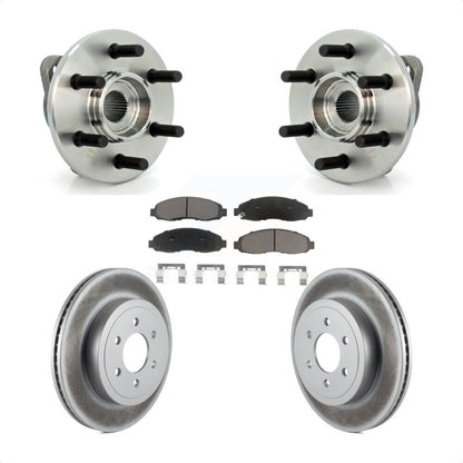 Kit de plaquettes de Rotor de frein, roulement de moyeu avant, pour Dodge Dakota 4WD avec 2 roues AB