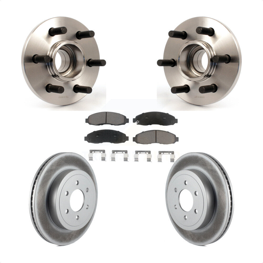 Kit de plaquettes de Rotor de frein, roulement de moyeu avant, pour Dodge Dakota RWD avec 2 roues AB
