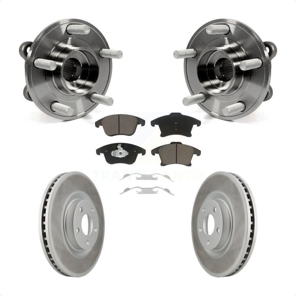 Kit de plaquettes de Rotor de frein, roulement de moyeu avant, pour Ford Police Responder hybride SS