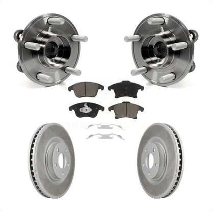 Kit de plaquettes de Rotor de frein, roulement de moyeu avant, pour Ford Police Responder hybride SS