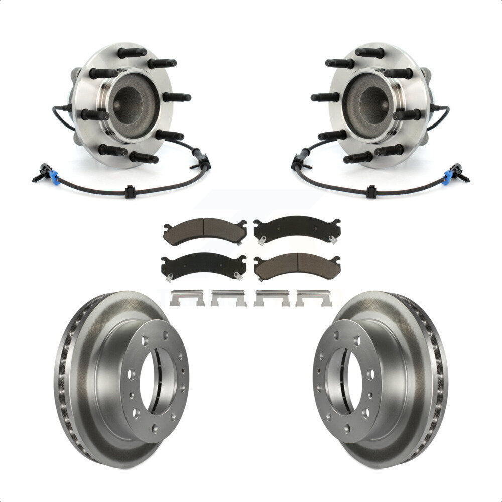 Kit de plaquettes de Rotor de frein, roulement de moyeu avant, pour Chevrolet GMC Express 2500 Savan