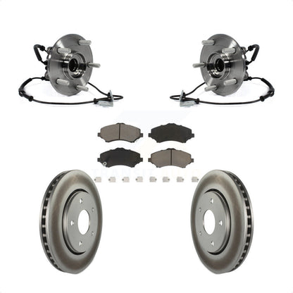 Kit de plaquettes de Rotor de frein, manteau de roulement de moyeu avant, pour Dodge Grand Caravan Chrysler Tow