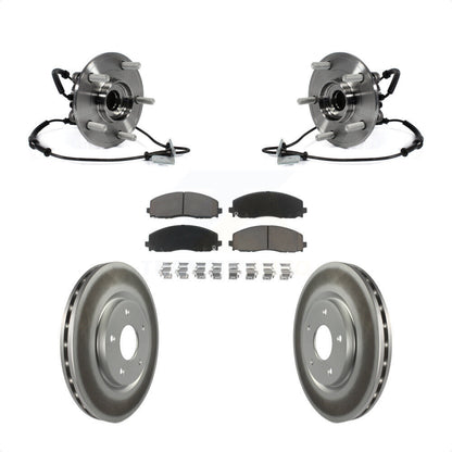 Kit de plaquettes de Rotor de frein, manteau de roulement de moyeu avant, pour Dodge Grand Caravan Chrysler Tow