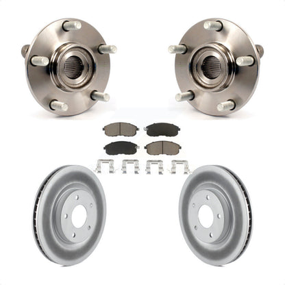 Kit de Rotor et plaquettes de frein revêtus de roulement de moyeu avant, pour Nissan Sentra SE-R avec 2.5
