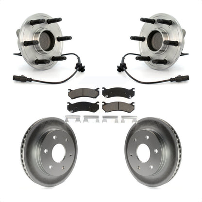 Kit de plaquettes de Rotor de frein, ensemble de roulements de moyeu avant, pour Chevrolet Silverado 150