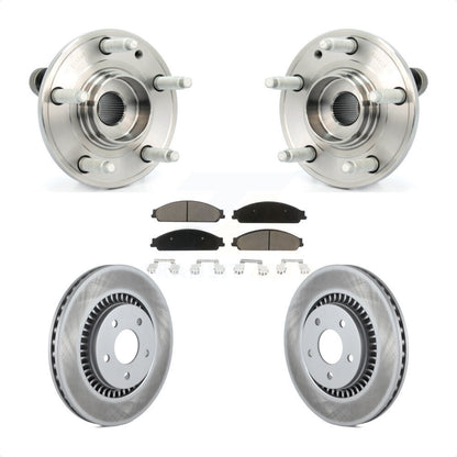 Kit de Rotor et de plaquettes de frein revêtus de roulement de moyeu avant, pour Ford Five Hundred Freestyle