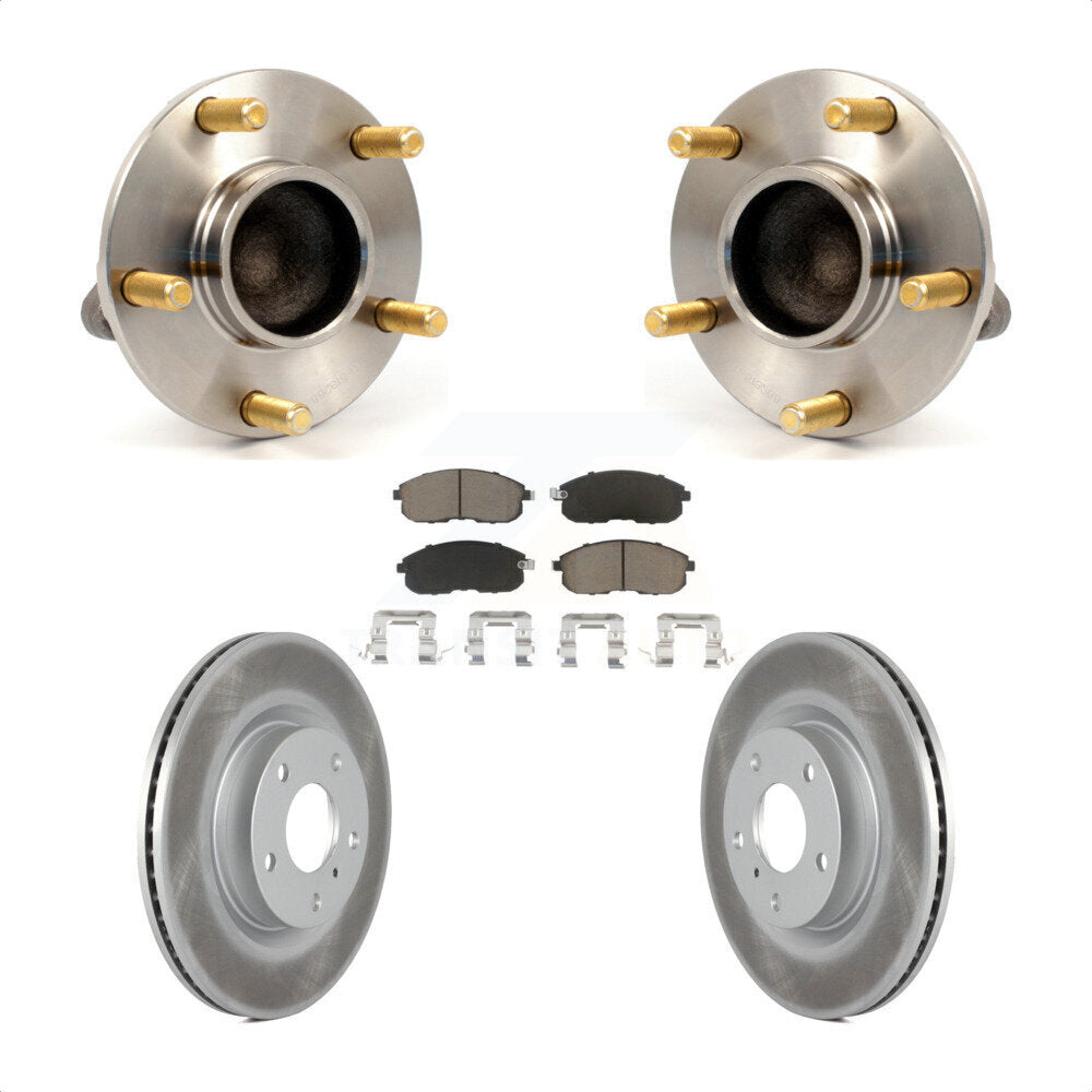 Kit de plaquettes de Rotor de frein, ensemble de roulements de moyeu avant, pour Nissan 350Z INFINITI G3