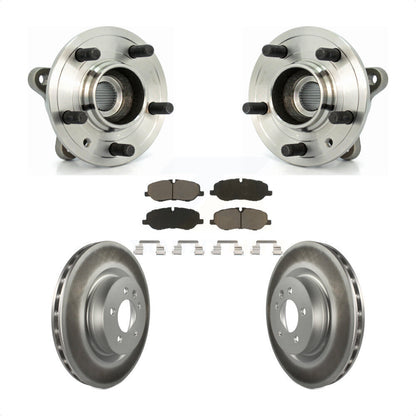 Kit de plaquettes de Rotor de frein enduit d'assemblage de roulement de moyeu avant pour Land Rover Range Spor