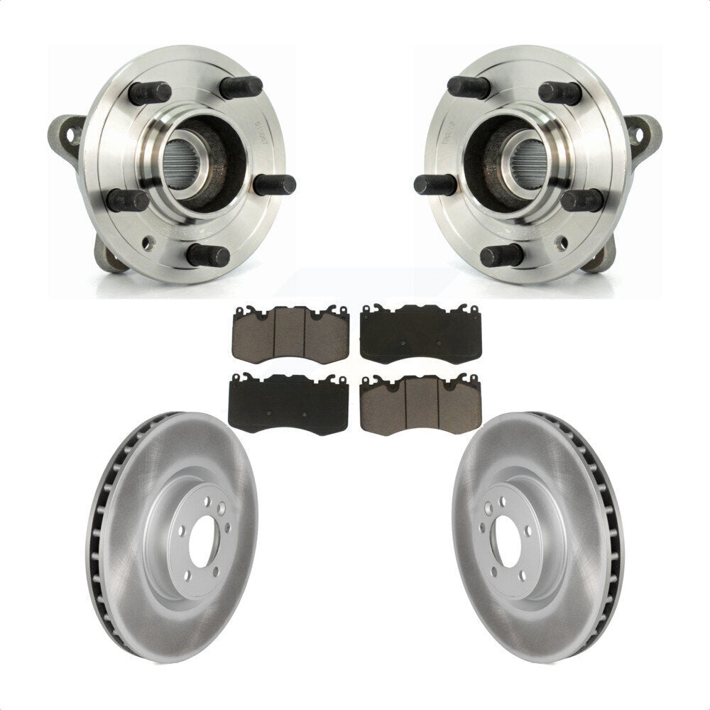 Kit de plaquettes de Rotor de frein enduit d'assemblage de roulement de moyeu avant pour Land Rover Range Spor