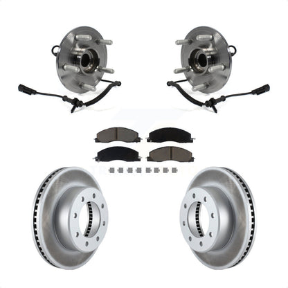 Kit de plaquettes de Rotor de frein, roulement de moyeu avant, pour 12 Ram 1500 4WD avec roue à 8 écrous