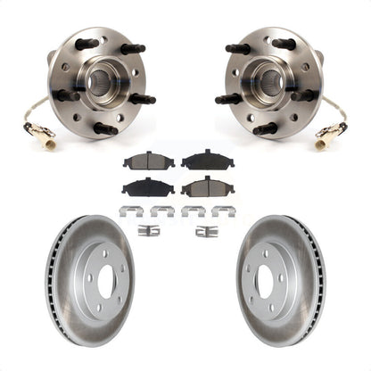 Kit de plaquettes de Rotor de frein, manteau de roulement de moyeu avant, pour Pontiac Grand Am Chevrolet Malib