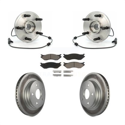Kit de plaquettes de rotor de frein, ensemble de roulements de moyeu avant, pour Dodge Durang 2004 – 2005