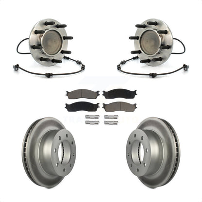 Kit de plaquettes de Rotor de frein, roulement de moyeu avant, pour Dodge Ram 2003 2005 2500 3500 RW