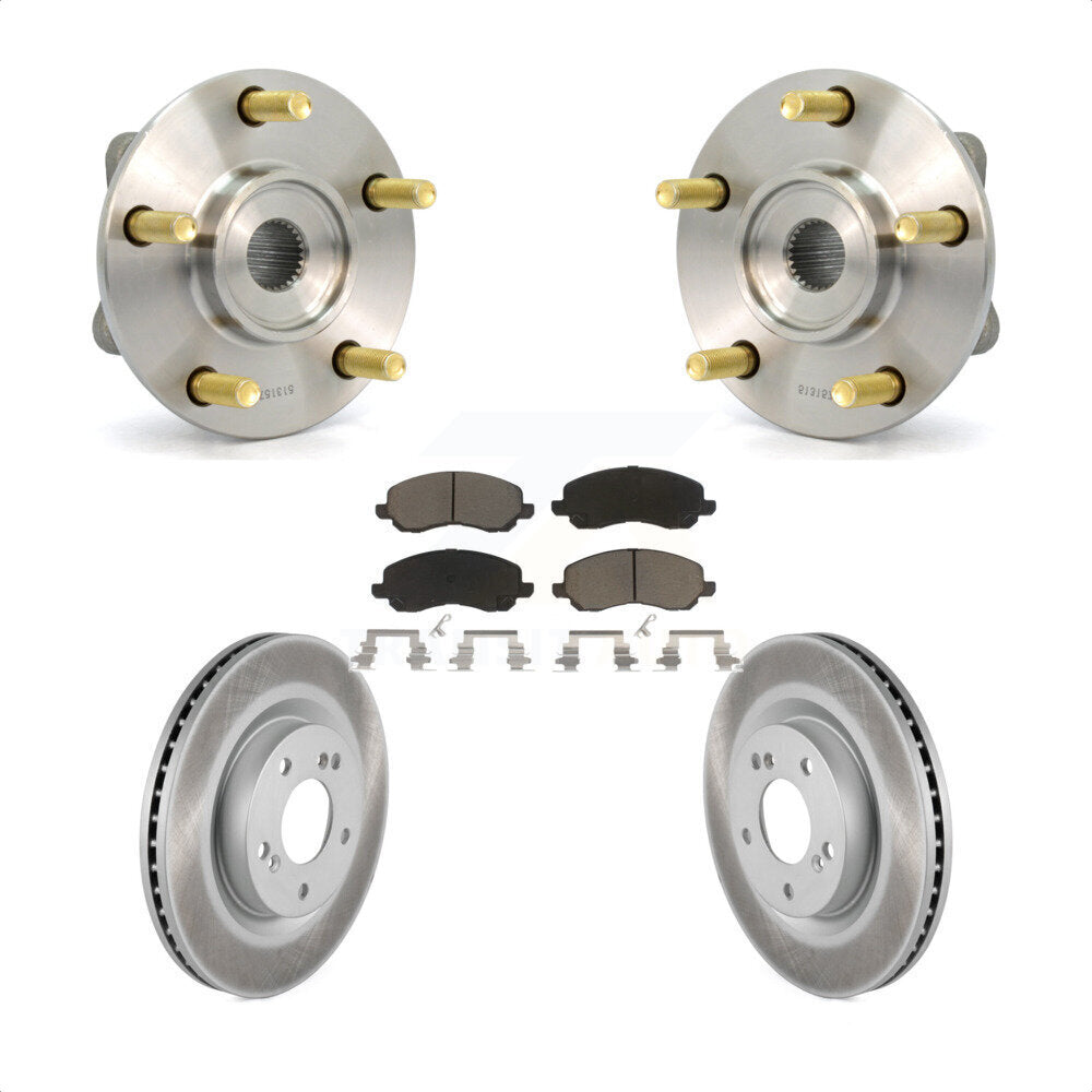 Kit de plaquettes de Rotor de frein, roulement de moyeu avant, pour Mitsubishi Eclipse 06 à 10 31 0