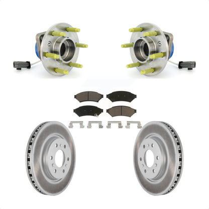 Kit de plaquettes de Rotor de frein enduit de roulement de moyeu avant, pour Pontiac Montana Chevrolet Buic