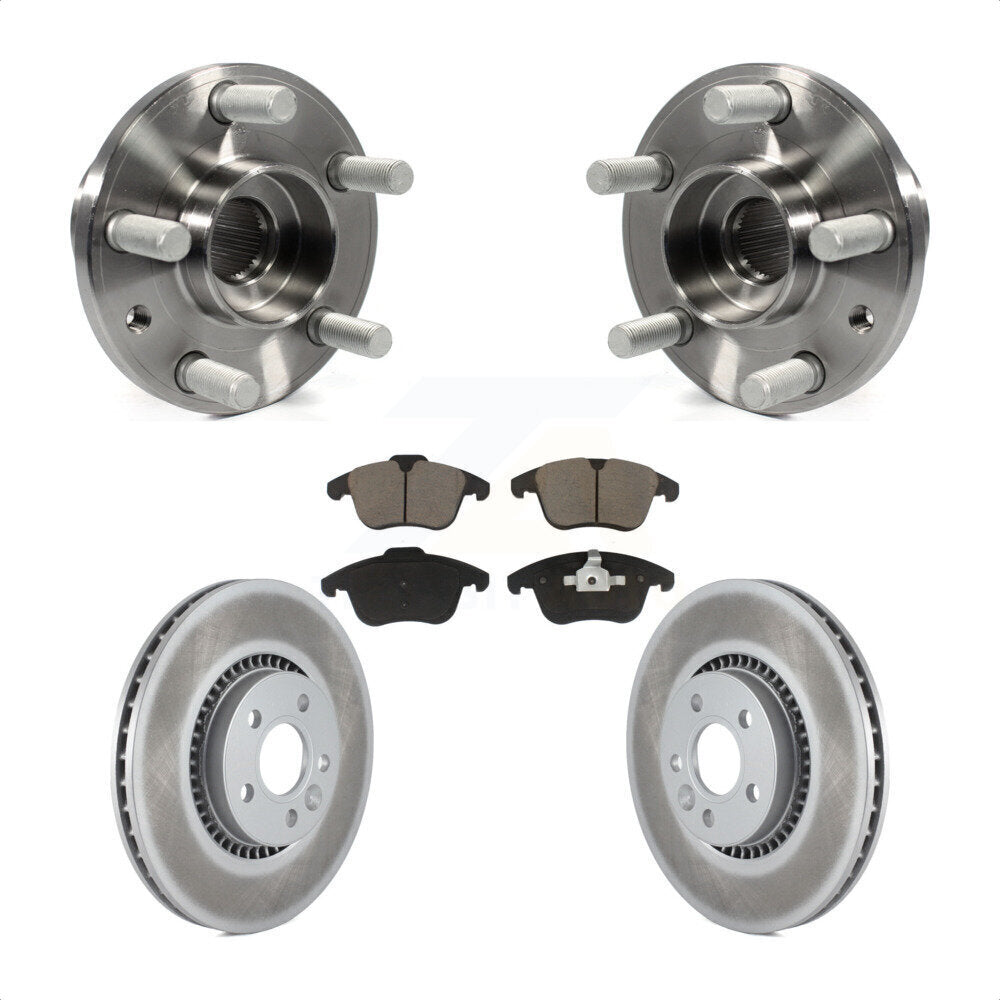 Kit de plaquettes de Rotor de frein, ensemble de roulements de moyeu avant, pour Land Rover LR 2008 – 2015
