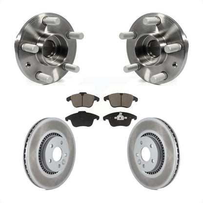 Kit de plaquettes de Rotor de frein, ensemble de roulements de moyeu avant, pour Land Rover LR 2008 – 2015