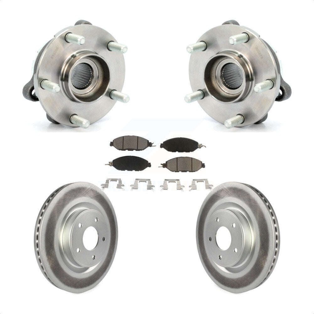 Kit de plaquettes de Rotor de frein, roulement de moyeu avant, pour Nissan Pathfinder Murano INFINIT