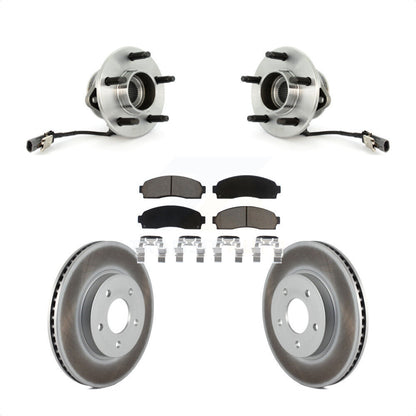 Kit de Rotor et plaquettes de frein revêtus de roulement de moyeu avant, pour Saturn Vue Chevrolet Equino
