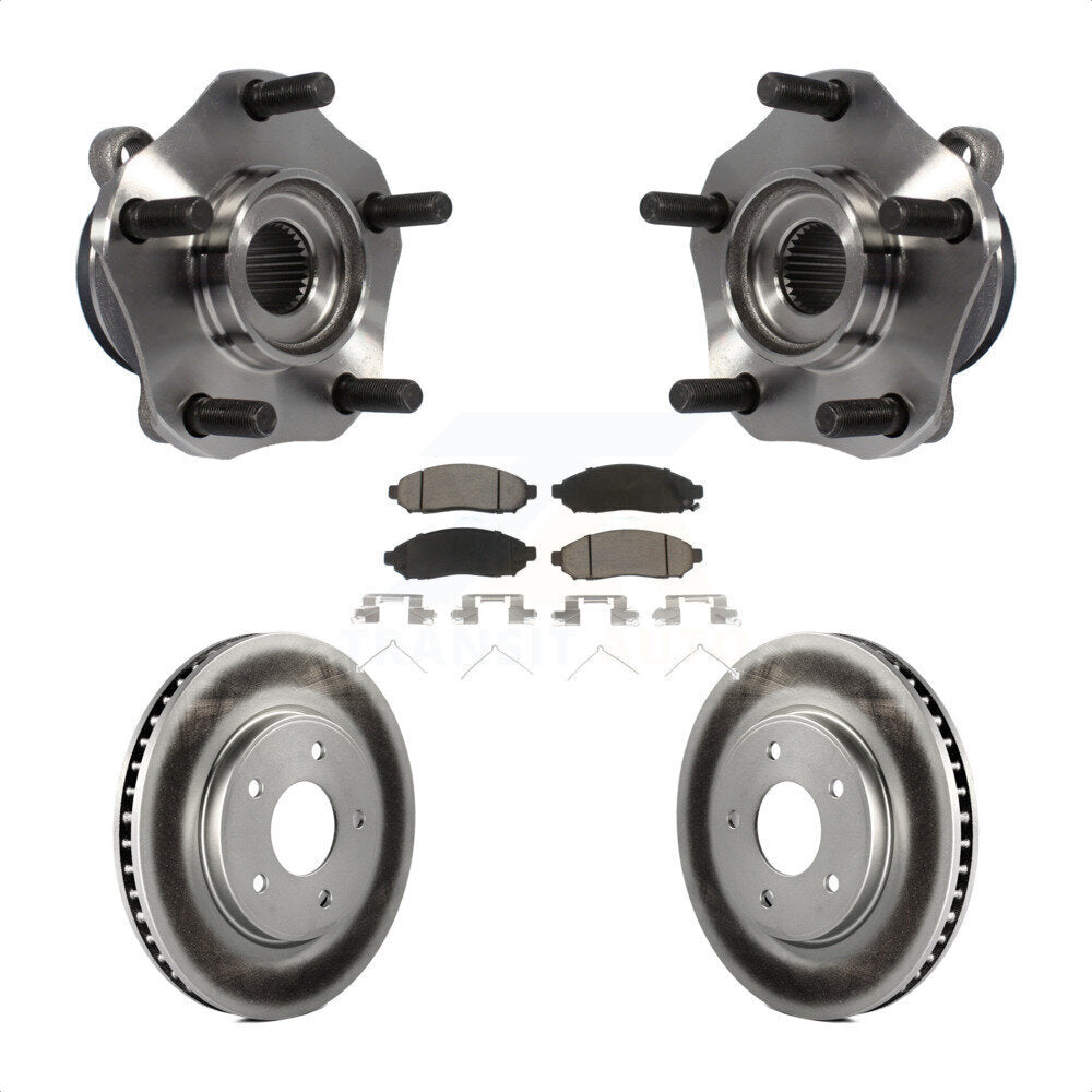 Kit de plaquettes de Rotor de frein, roulement de moyeu avant, pour Nissan NV200 LEAF Chevrolet Cit