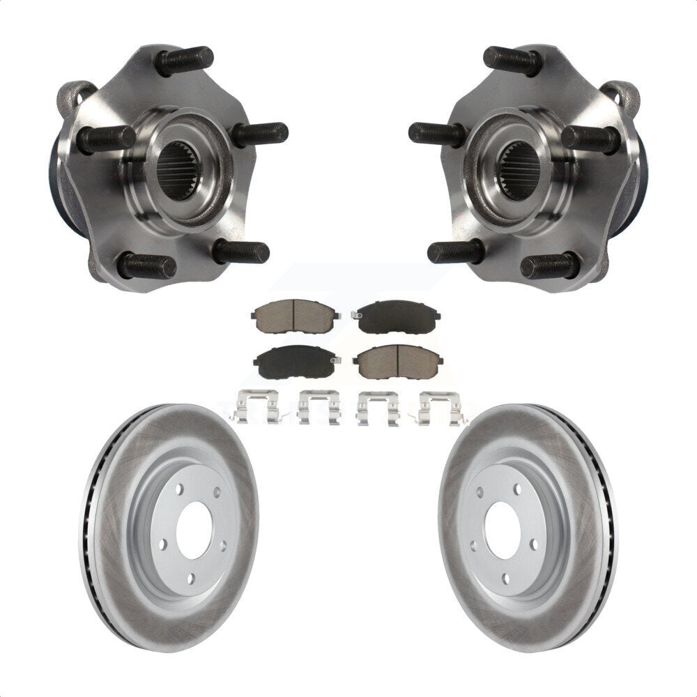 Kit de plaquettes de rotor de frein, roulement de moyeu avant, pour Nissan Sentra Turbocharge 17-19