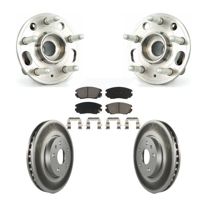 Kit de Rotor et de plaquettes de frein revêtus de roulement de moyeu avant, pour Chevrolet Equinox GMC Terrai