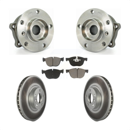 Kit de plaquettes de Rotor de frein à disque enduit de roulement de moyeu avant, pour BMW X5 X6 M12 X 1.5 Threa