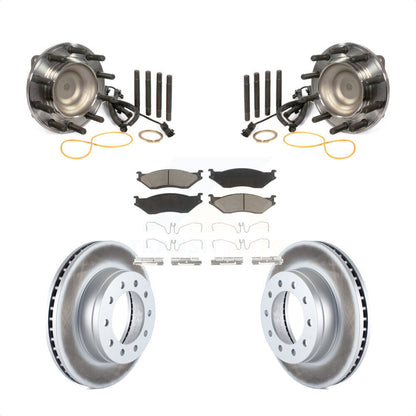 Kit de plaquettes de Rotor de frein, roulement de moyeu avant, pour Ford F-450 Super Duty F-550 4 X