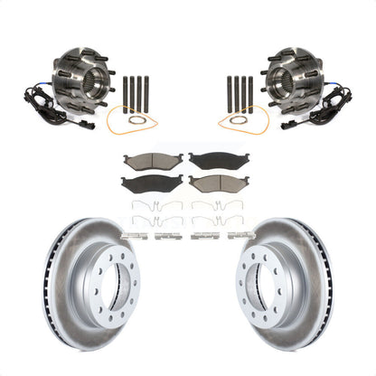 Kit de plaquettes de Rotor de frein, roulement de moyeu avant, pour Ford F-450 Super Duty F-550 4 X