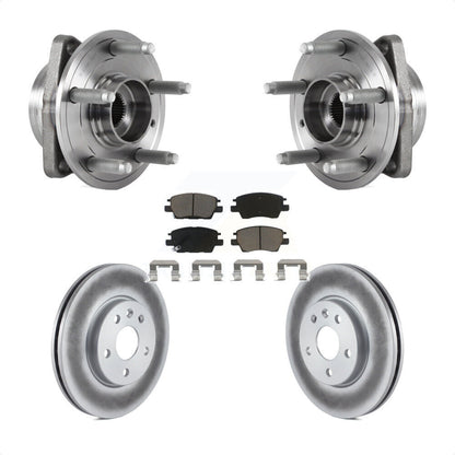 Kit de Rotor et plaquettes de frein revêtus de roulement de moyeu avant, pour Chevrolet Cruze Volt Bolt E