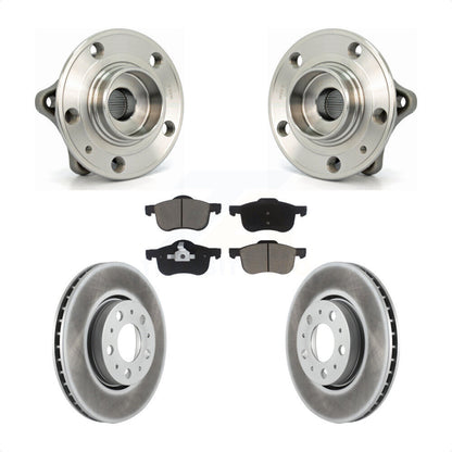 Ensemble de roulement de moyeu avant, Kit de plaquettes de Rotor de frein revêtues pour Volvo S60 XC70 V70 S8