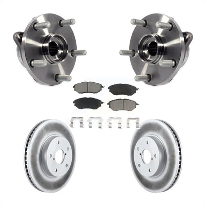 Kit de plaquettes de Rotor de frein, ensemble de roulements de moyeu avant, pour Subaru Legacy 2015 2.5