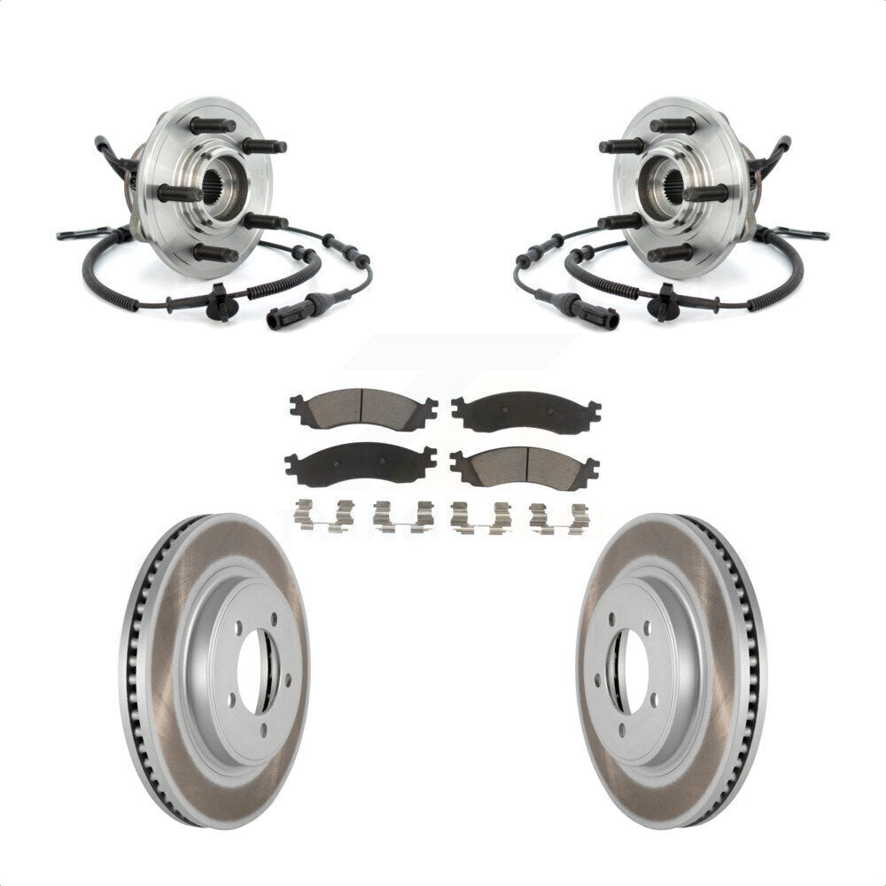 Kit de plaquettes de Rotor de frein, roulement de moyeu avant, pour Ford Explorer Sport Trac Mercur